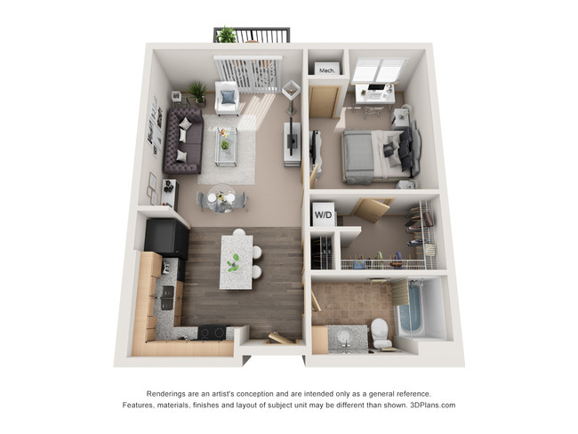 Floorplan - Sundance Apartments