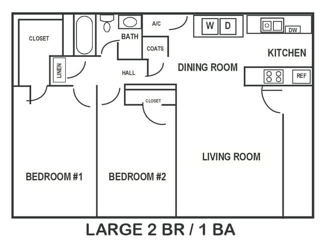 Floorplan - Metro Plex Apartments