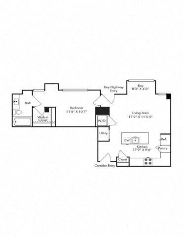 Floorplan - 1110 Key Federal Hill