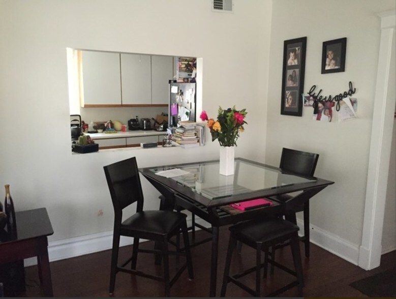 Living Room Open to Kitchen - 3600 S Wood St