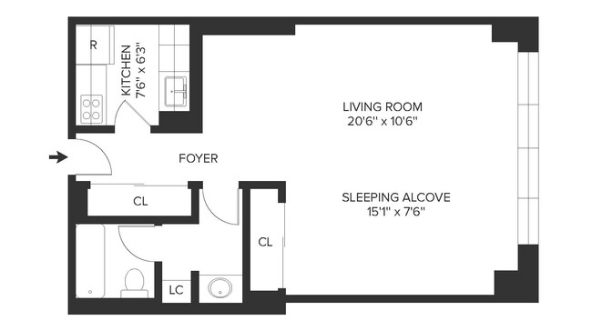 Floorplan - The Ellington