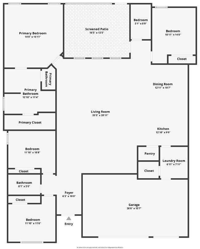Building Photo - Deer Run 4BR/3BA Home – Solar, Community Pool & ½ Deposit for Active Military