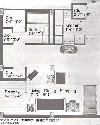 Studio - Ohav Sholom Apartments