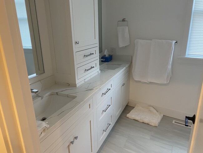 Primary Bath with double vanity - 11 Prospect St