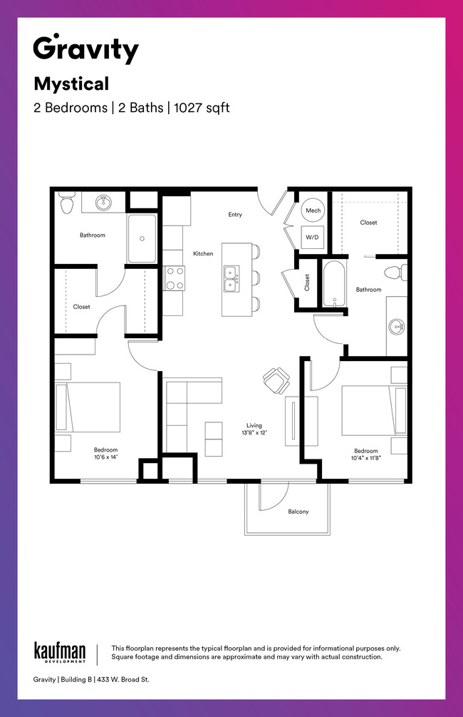 Floorplan - Building B at Gravity