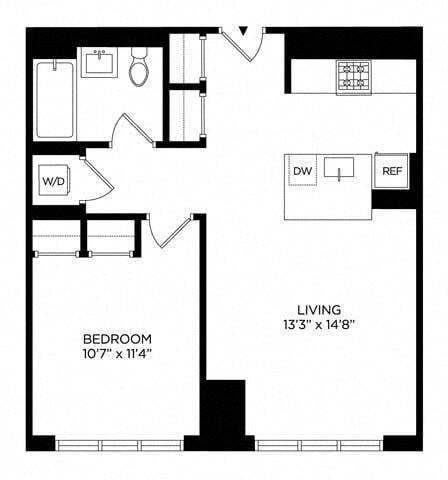 Floorplan - Lincoln at Bankside