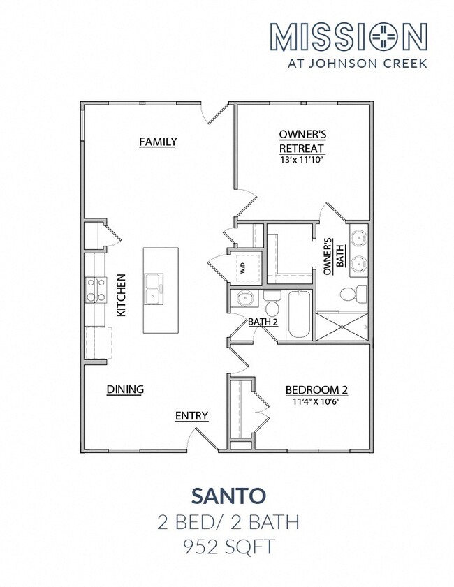 Floorplan - Mission at Johnson Creek