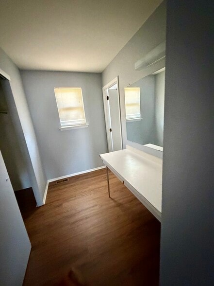 Primary vanity - 202 Shady Ln