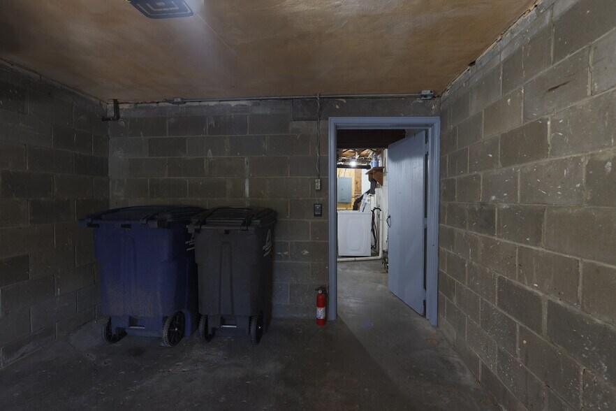 looking from garage into basement - 2623 Terrace Rd
