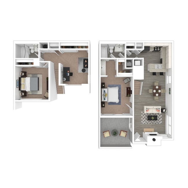 Floorplan - Casa Azul Townhomes