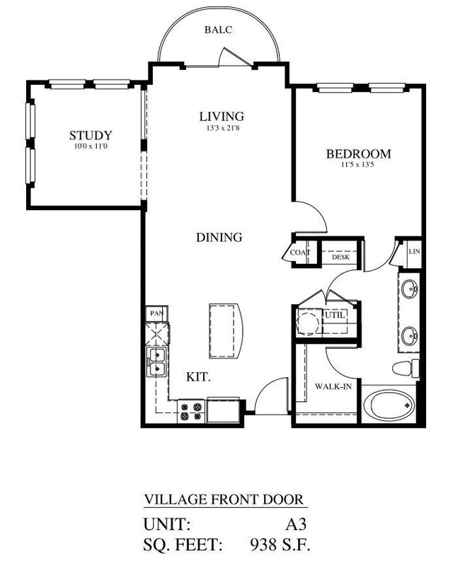 Floorplan - Colleyville Lofts