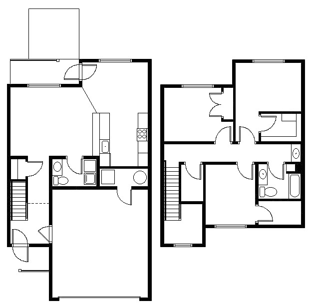 Floorplan - North Pointe Townhomes