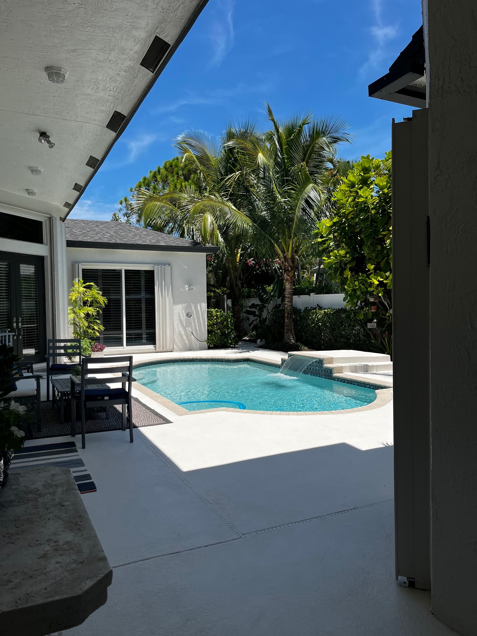Pool Deck East View - 38 Lake Eden Dr