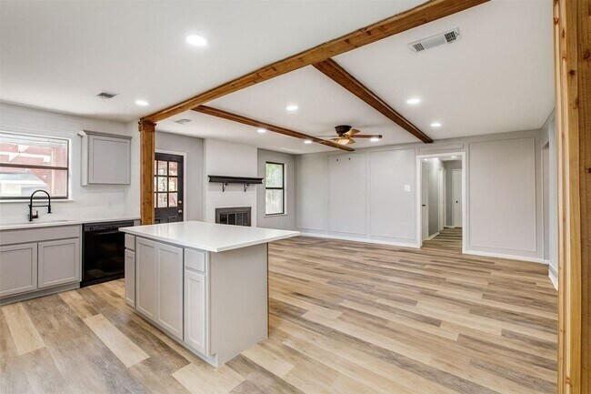 Building Photo - Shaded Wylie Charmer with Fireplace & Covered Patio Comfortable 3-Bed Living