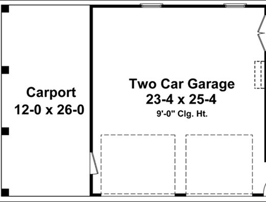 Off-street gated carport parking (on premises) - 4244 Tujunga Ave