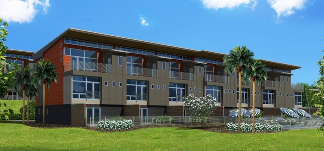 Building Rendering - FLOW Townhomes PhaseI