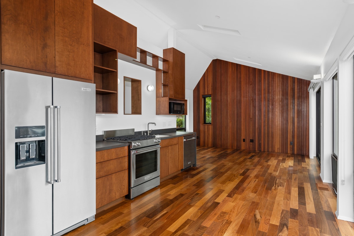 Lots of light, kitchen space and living area all together. - 4638 Del Monte Ave