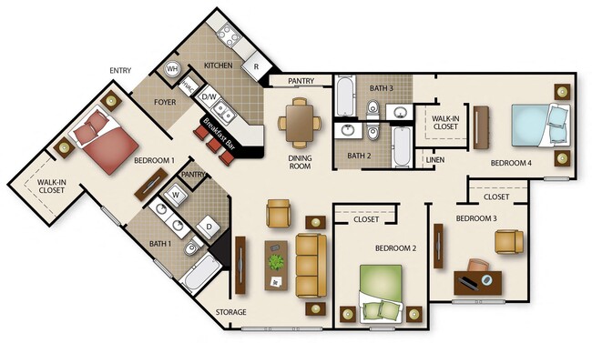 Floorplan - Goldenrod Pointe