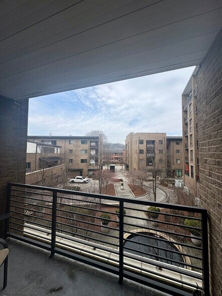 Unit Balcony view - 200 Manufacturers Rd