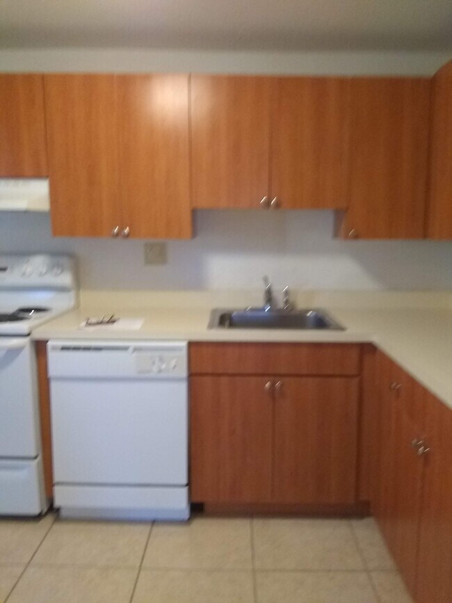 The kitchen - 405 Executive Center Dr