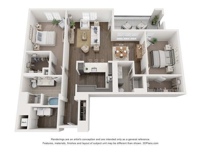 Floorplan - The Residences at Amberley Woods