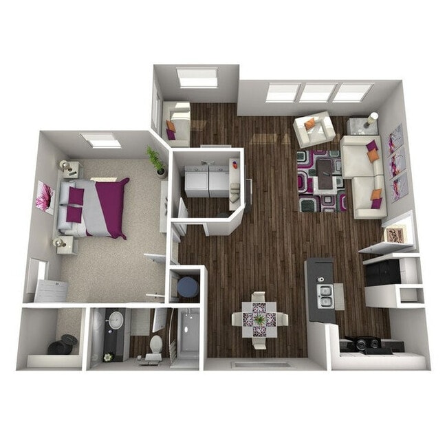 Floorplan - The Park at Arlington Apartments