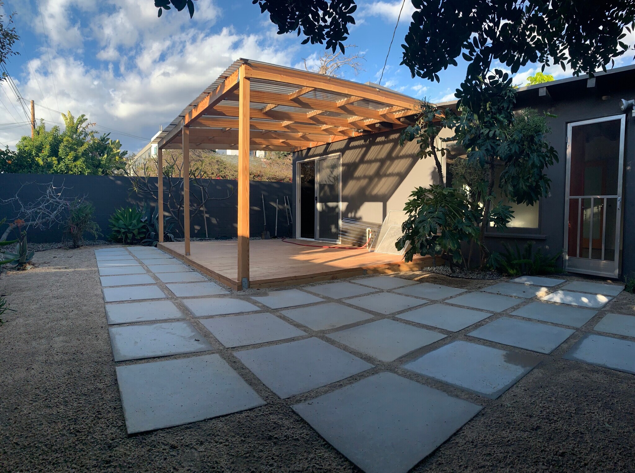 Private deck and private backyard - 4317 Westlawn Ave