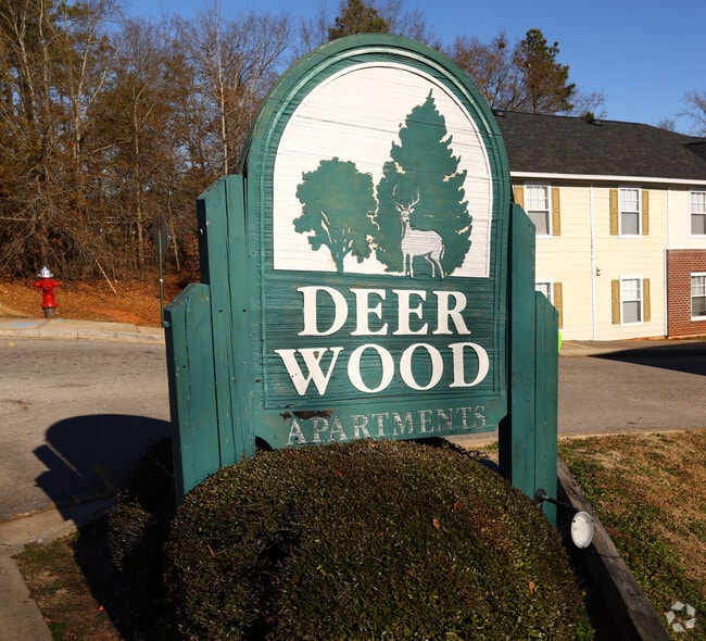 Entrance - Deerwood Apartments