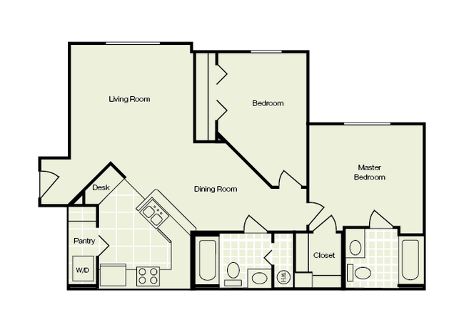 Floorplan - Noah's Landing Apartments