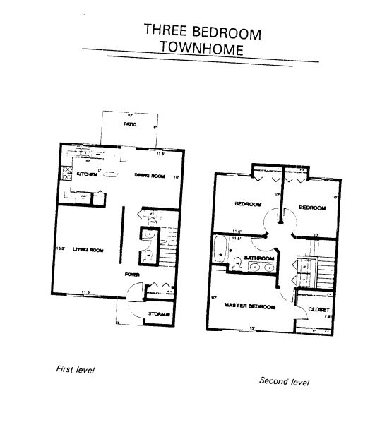 Floorplan - Valley View Apartments