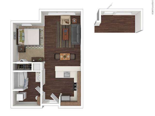 Floorplan - The Noble Apartments