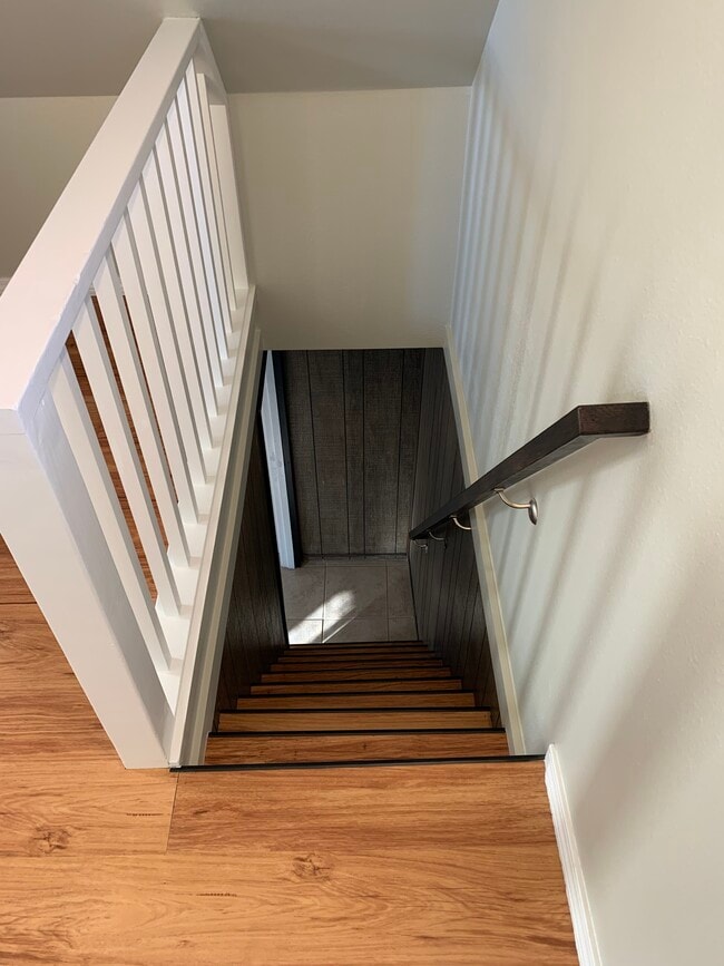 At the top of the stairs - 1924 SE 139th Ave