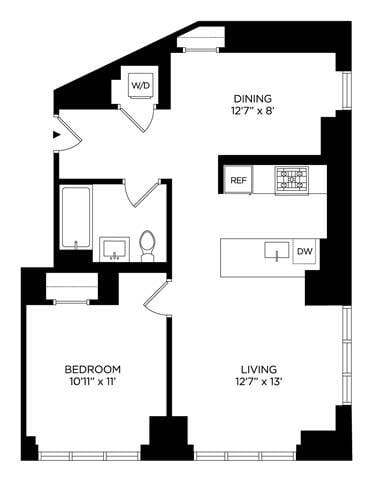 Floorplan - Lincoln at Bankside