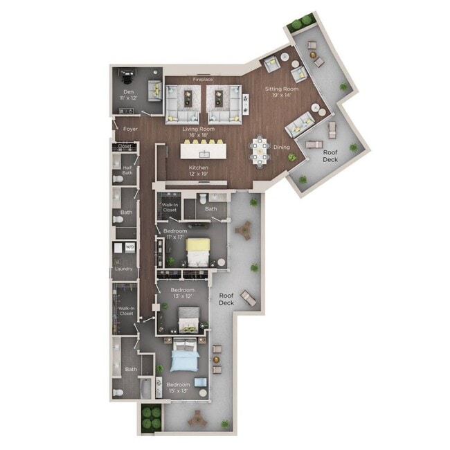 Floorplan - One University Circle