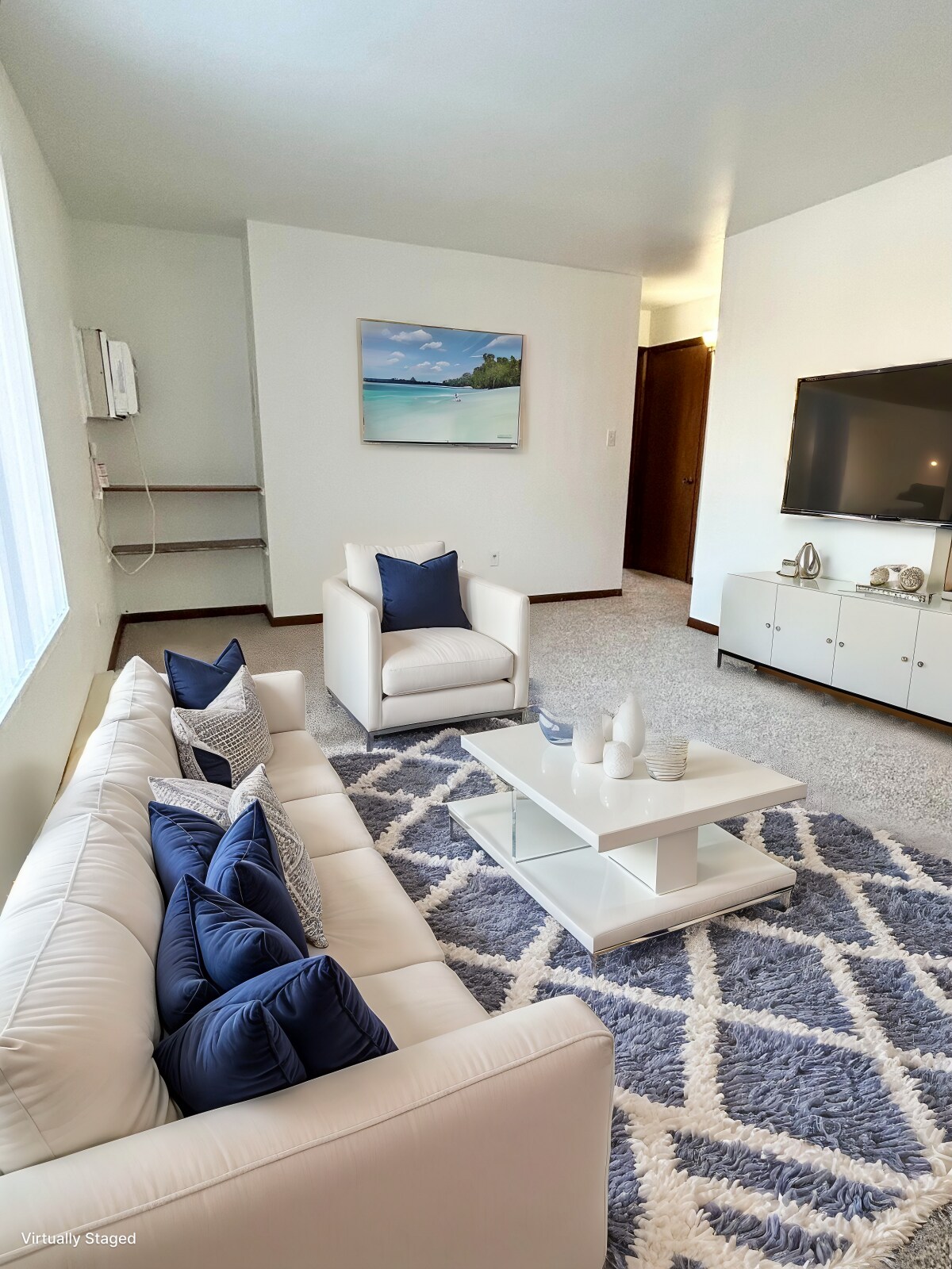 Virtually taged Living Room - 1905 Austin Ave