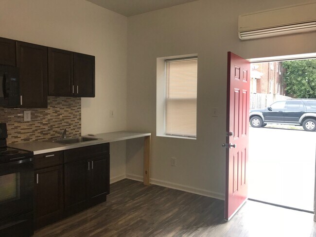 Front door and entry to kitchen - 2106 E Chelten Ave