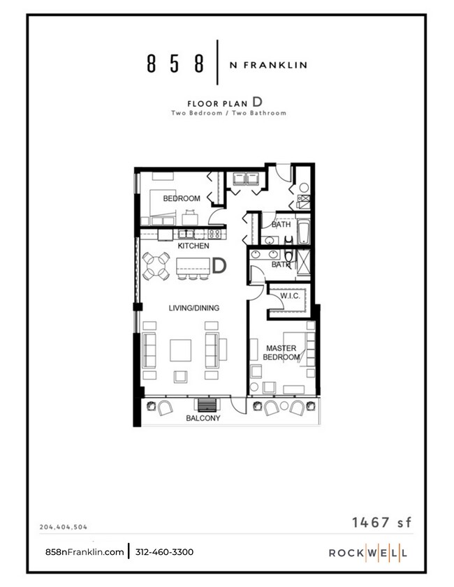 Floorplan - 858 N Franklin