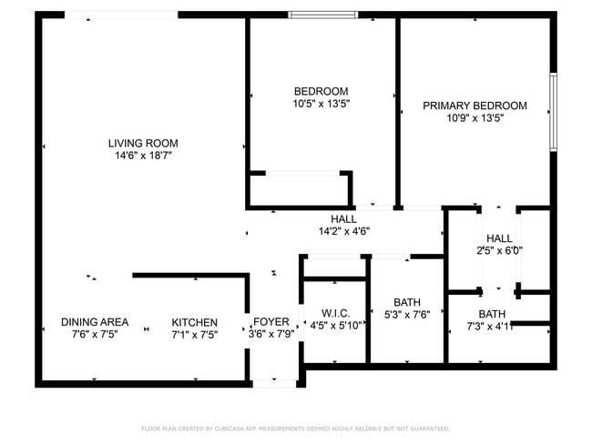 Floorplan - Parkview Apartments