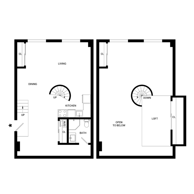 Floorplan - Lofts of Broadway