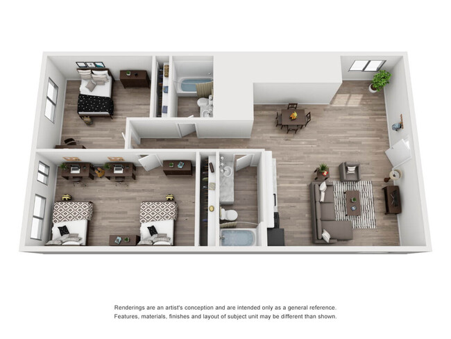 Floorplan - University Village Fullerton Student Living