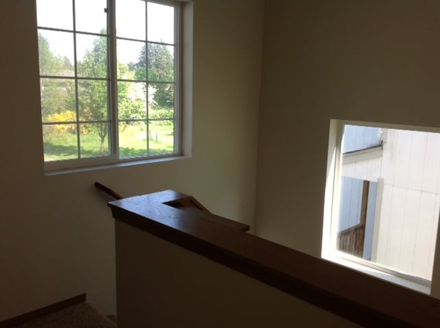 Window by Stair - 935 College Ln NE