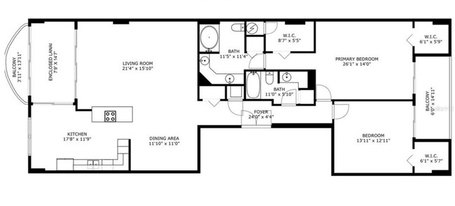 Floorplan - 3003 S Atlantic Ave