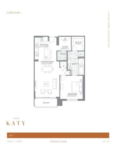 Floorplan - The Katy