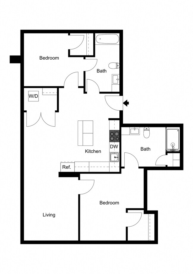 Floorplan - Parkview Lofts Apartments