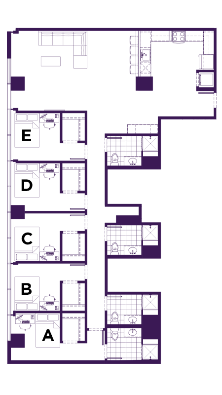 5X4 C - Hub Columbia