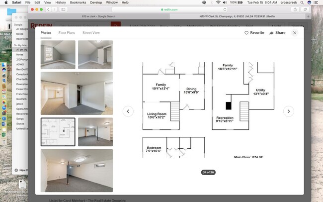Large family room - 615 W Clark St
