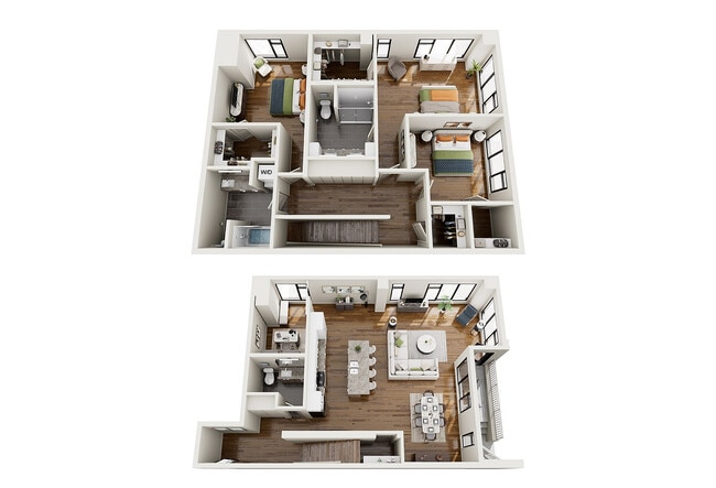 Vertex Townhome 2 BR - 2,445 SF - NOVA