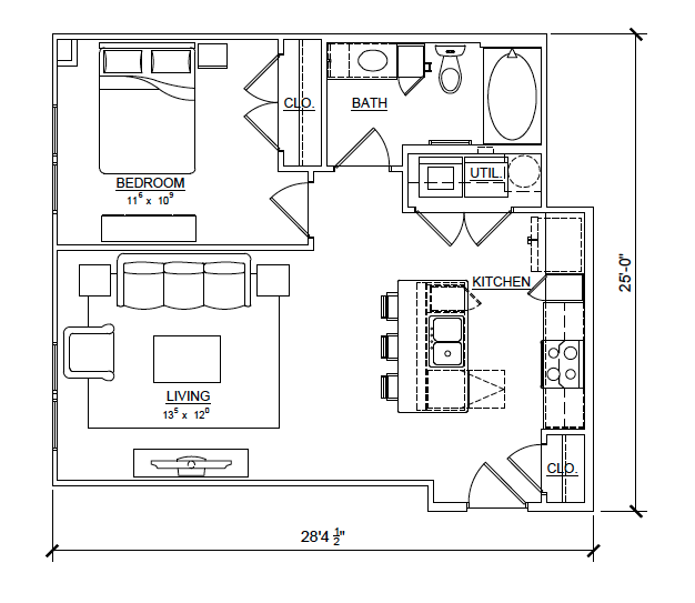 Floorplan - Magnolia at Inwood Village II