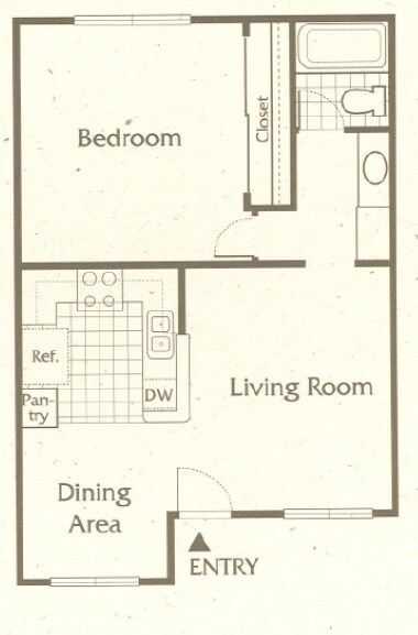 1BR/1BA - Summit Pointe Apartments