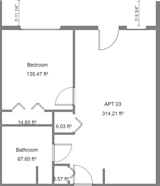 Floorplan - PrairiE Lofts A and B